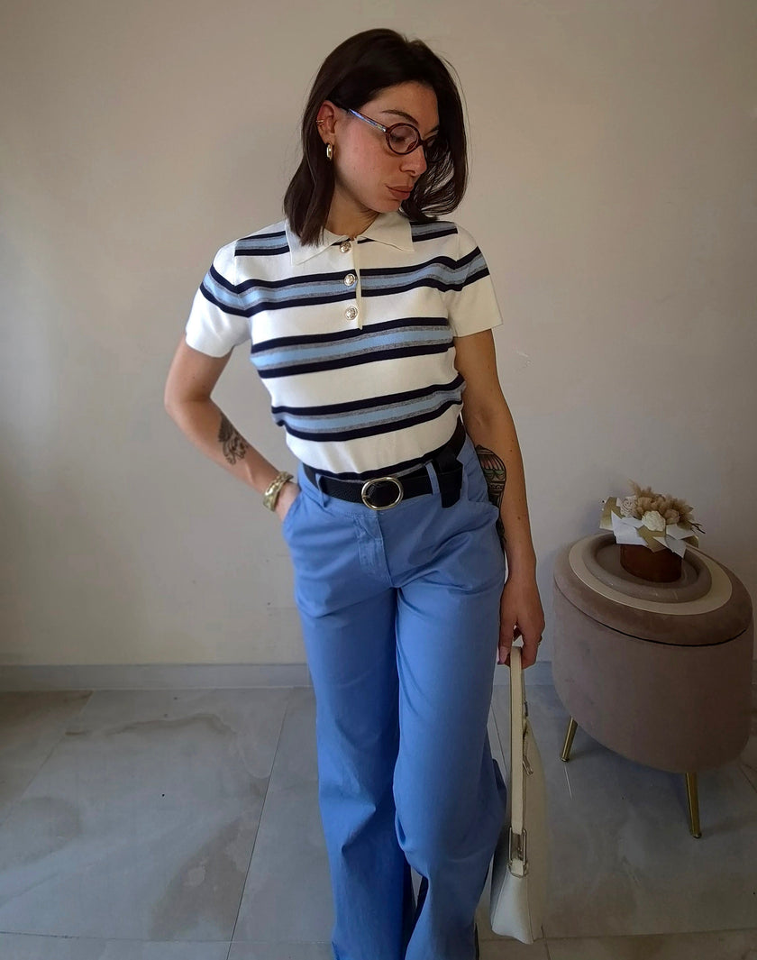 Polo a righe Jasmine