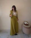 Pantalone gessato Olivia