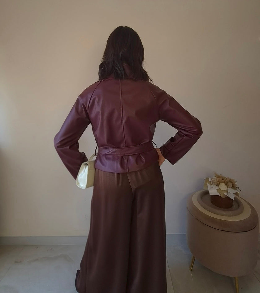 Giacca ecopelle Grace