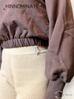 Felpa crop HINNOMINATE