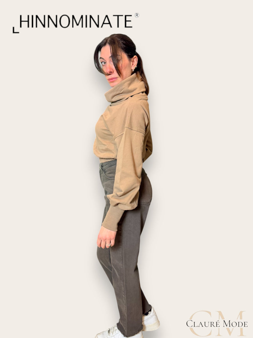 Felpa crop HINNOMINATE