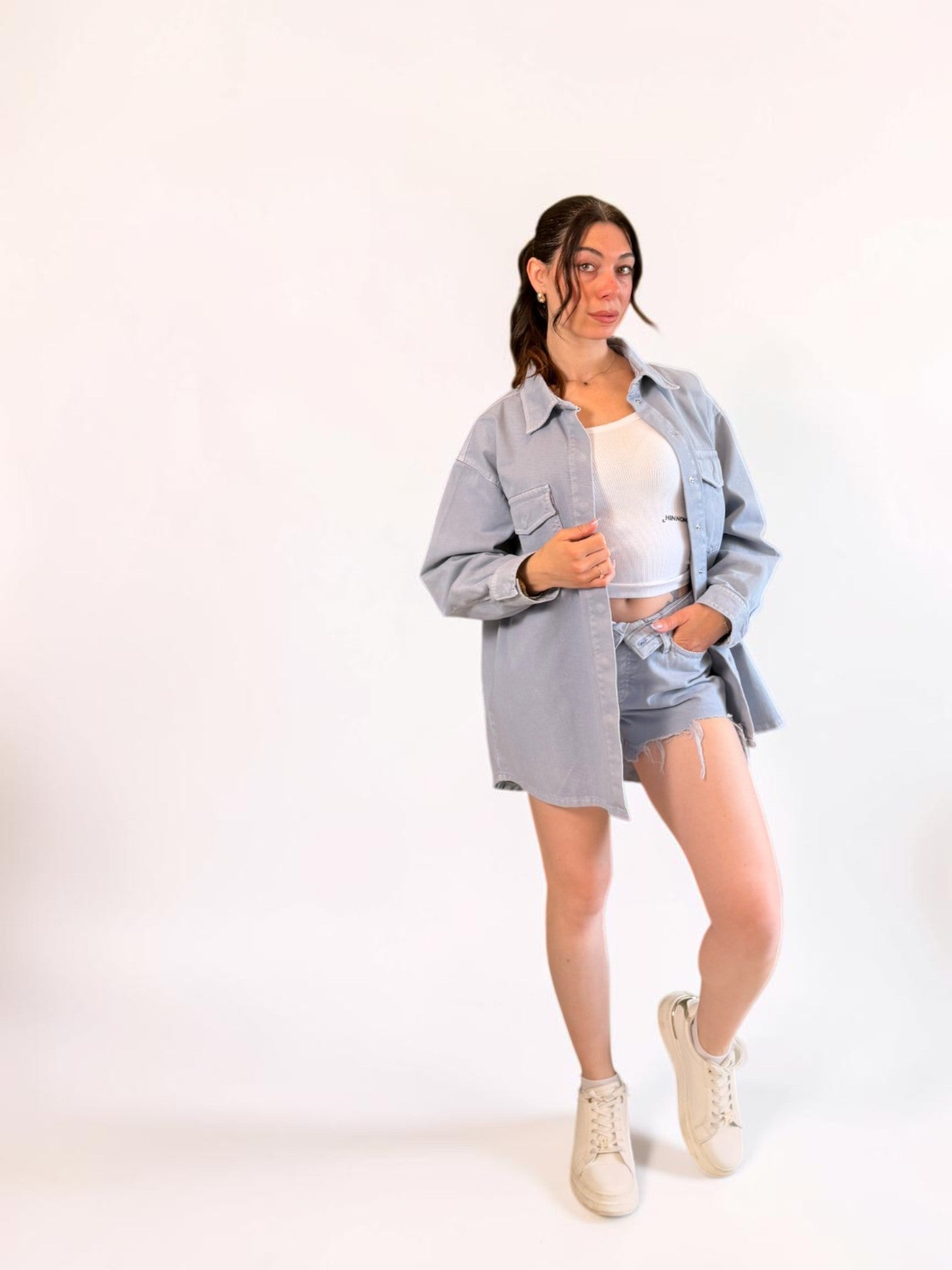Camicia in denim HINNOMINATE