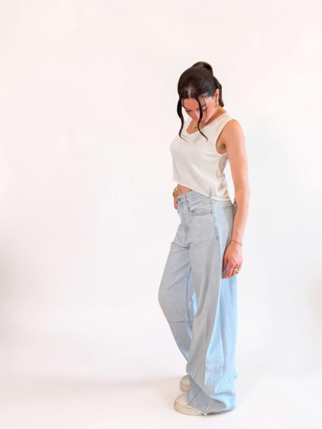 Crop top in maglia HINNOMINATE