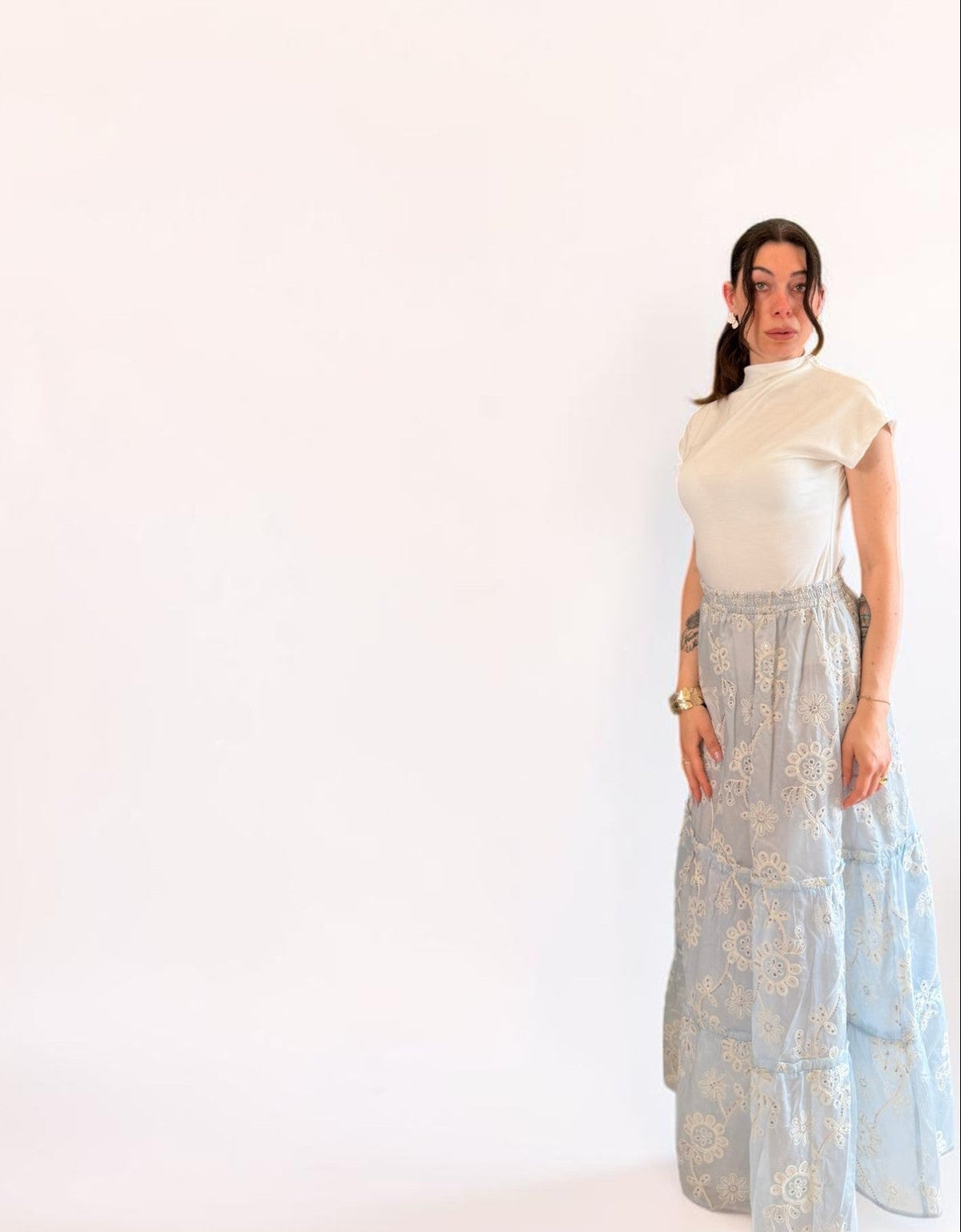 T-Shirt collo alto Giuly