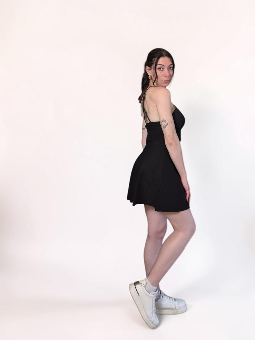 Abito scollo a V ODI ET AMO