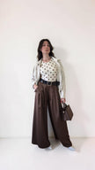 Pantalone in raso