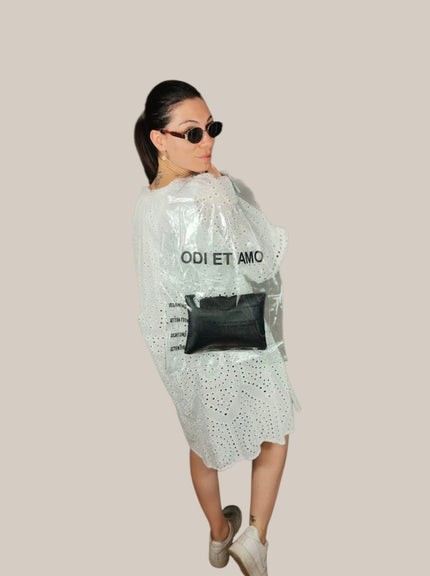 Borsa trasparente Odi et Amo